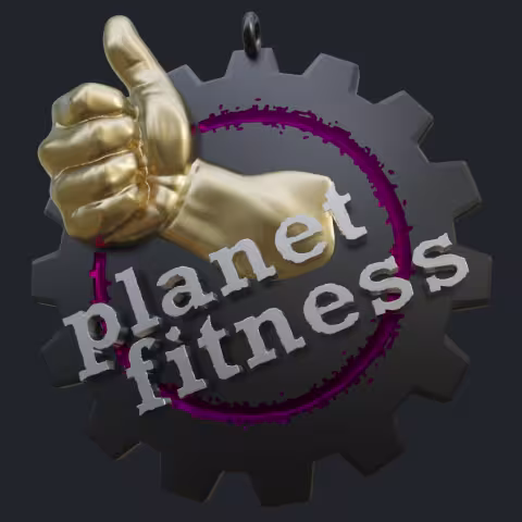 Planet Fitness Pendant - Main
