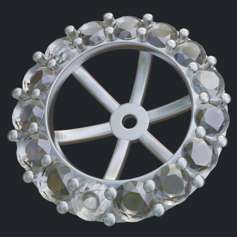 Stud Earring Jacket - Main