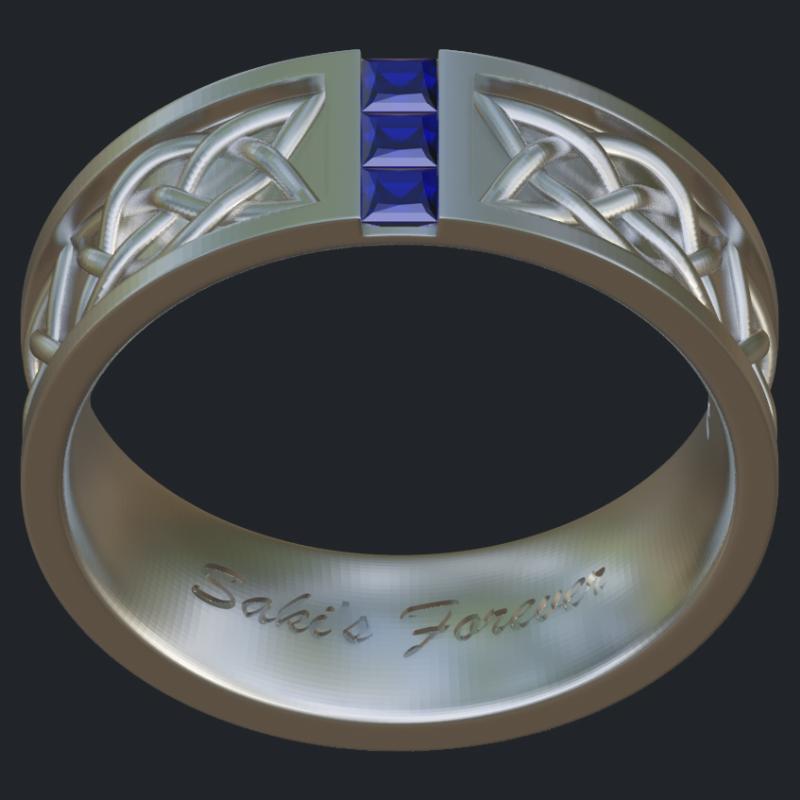 Braided Men's Band - Front