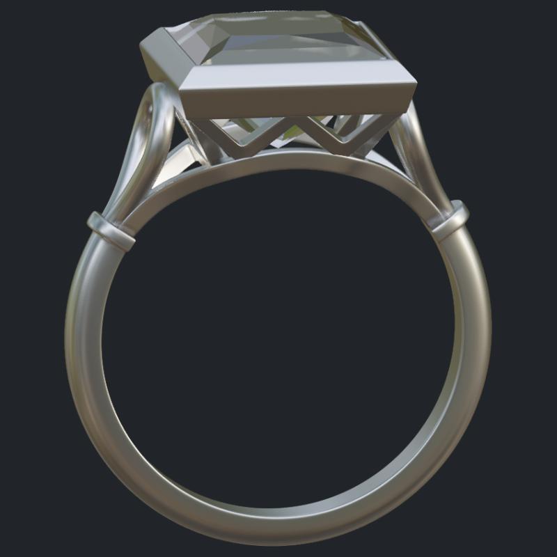 Princess Noose Ring - Profile