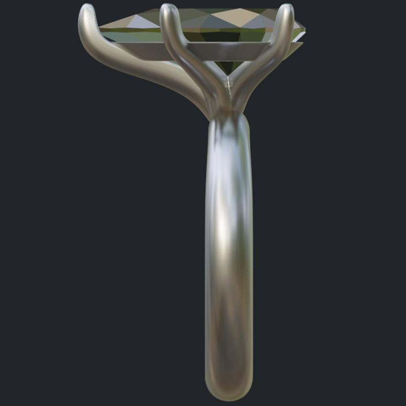 Pear Shape Solitaire - Side