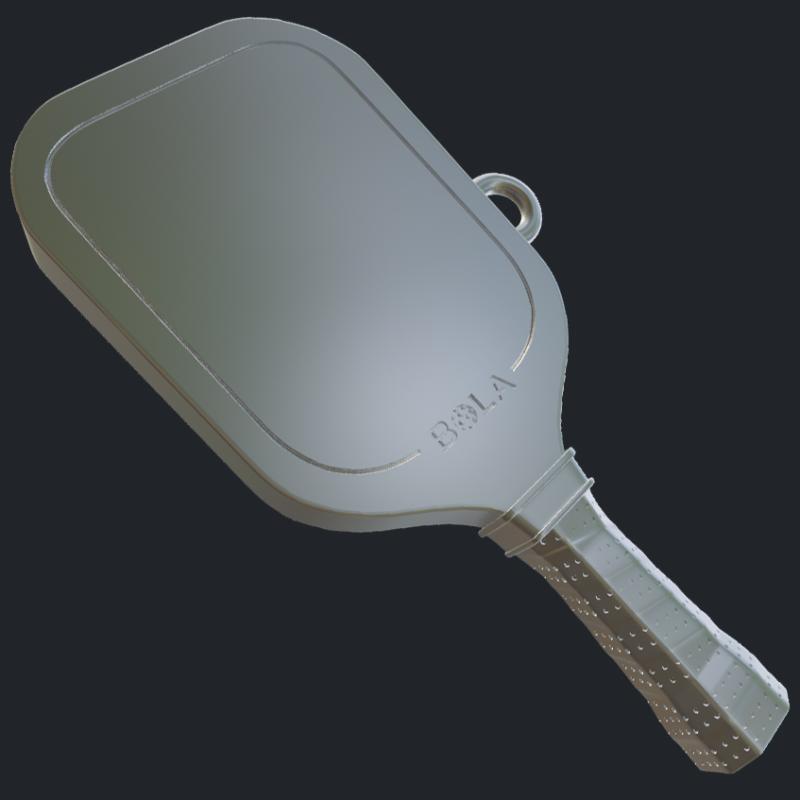 Pickleball Pendant - Back