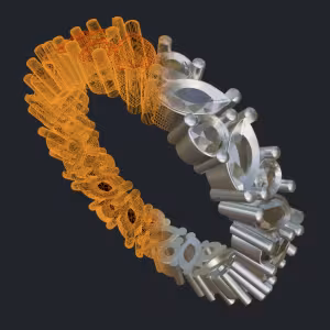 Marquise & Round Diamonds Eternity Band Teaser