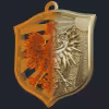 Polish Shield Pendant - 3D