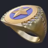 Star Medallion Ring - Main