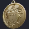 Small Polish Shield Pendant - Main