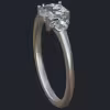 Seven Stones Engagement Ring - Side