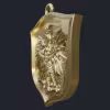 Polish Shield Pendant - Side