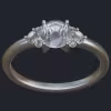 Seven Stones Engagement Ring - Front
