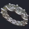 Diamond Eternity Band With Shared Prongs - Main