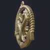 Seahorse Pendant - Side