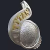Basketball Tytan Silver Pendant - Top