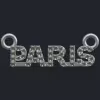 PARIS Name Plate Pendant - Front