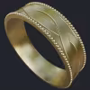 Figure Eight Men's Ring With Milgrain - Main